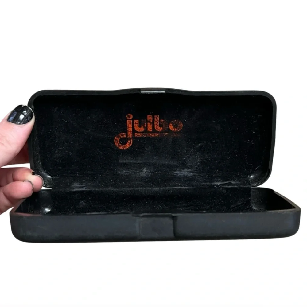 Vintage 80’s Julbo Sunglasses Leather Side Shields Made in France Original Case